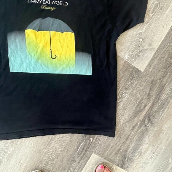 JIMMY EAT WORLD MENS DAMAGE SLIM FIT T-SHIRT - Picture 5 of 9
